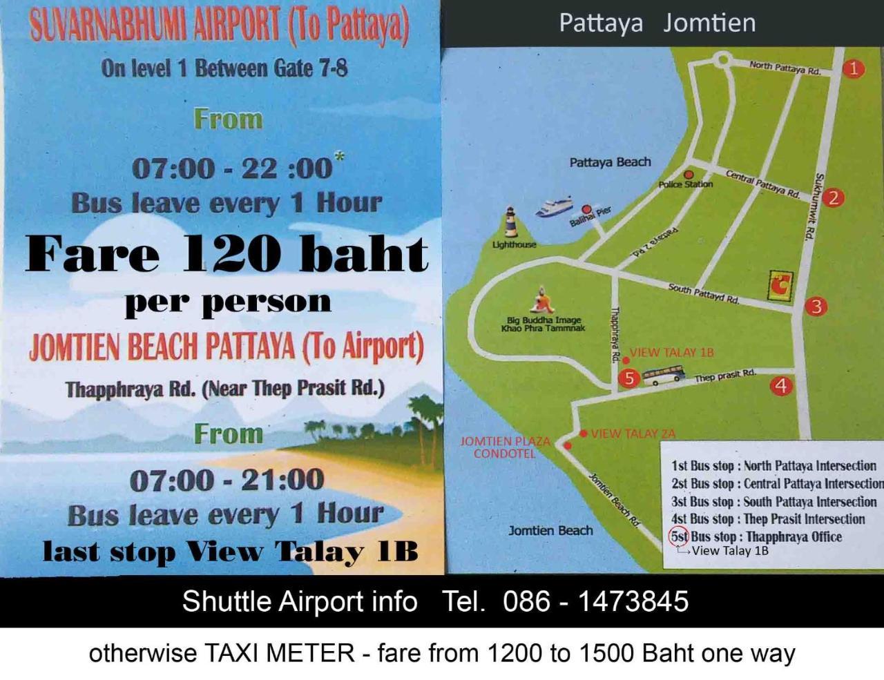 B&B View Talay 1 Jomtien Pattaya Luaran gambar
