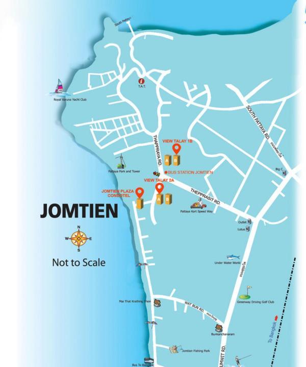 B&B View Talay 1 Jomtien Pattaya Luaran gambar